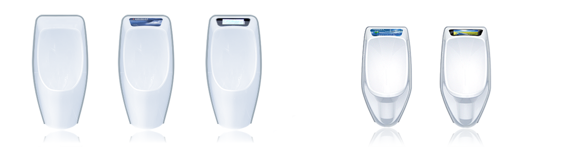 Wasserlose Urinale Kunststoff