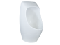 Mobile Preview: wasserlose Urinale Keramik aus Deutschland in weiß glänzend