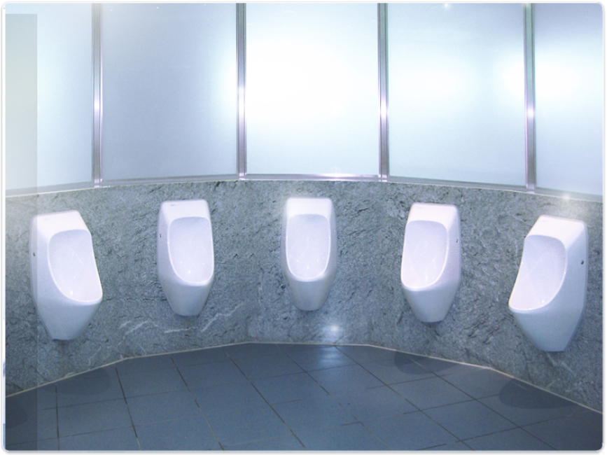 Wasserloses Urinal installieren mit Montageservice von URIMAT