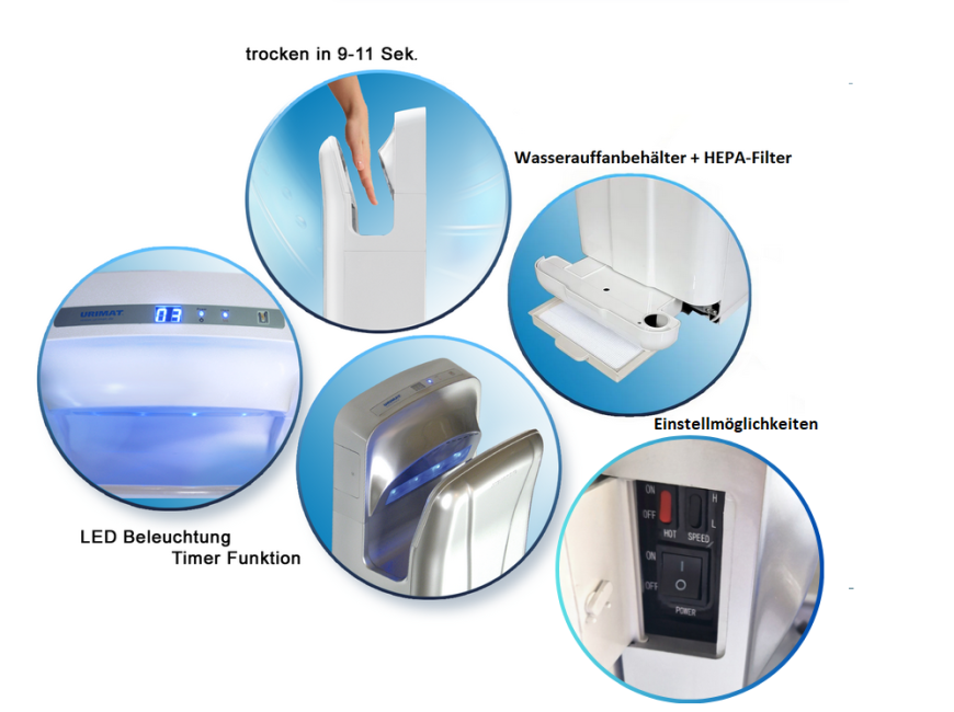 Händetrockner_FAVORIT_Funktionen
